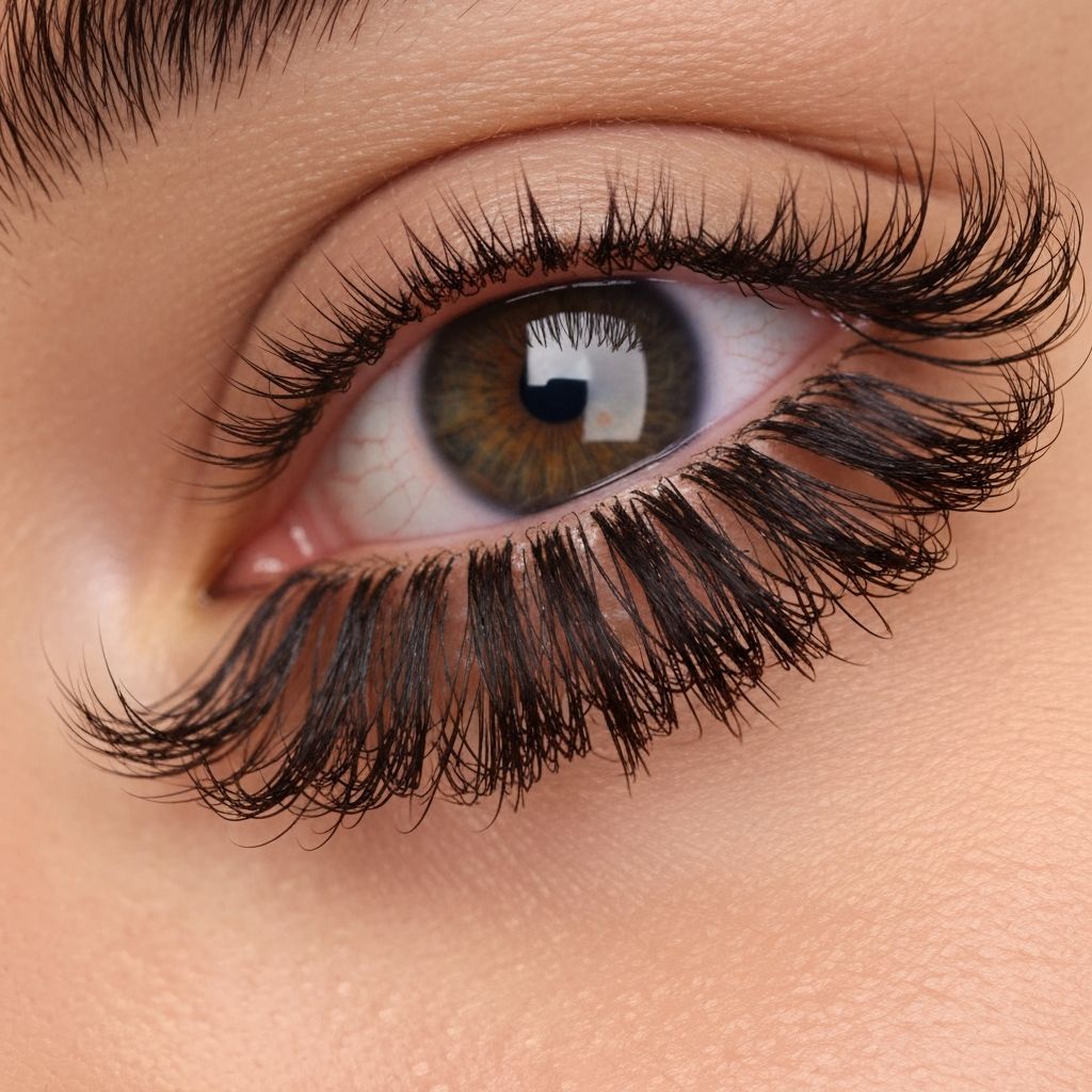 Extensiones de pestañas mega volumen lujosas